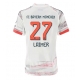 Bayern Munich Konrad Laimer #27 Replike Gostujuci Dres za Ženska 2025-26 Kratak Rukav